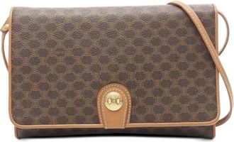 Celine Borsa a spalla Macadam anni 2000 - Marrone