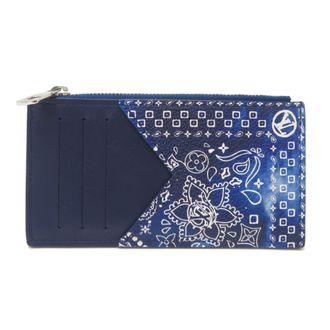 Louis Vuitton Blue Monogram Coin Purse/Coin Case (Pre-Owned)