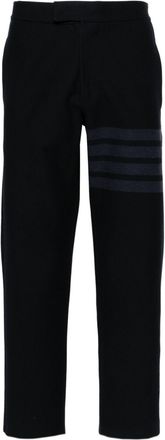 Thom Browne Broek met toelopende pijpen - Blauw