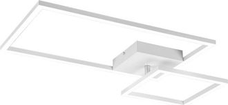 Reality Plaf&oacute;n Cuadrado Ajustable Led Dimmer Pan White Trio Lighting