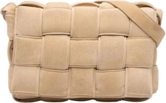 Bottega Veneta Pre-owned Padded Cassette Shoulder Bag - Dames - Vintage Schoudertas - Beige - ONE Size - Leer - Vintage