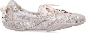 Acne Studios Bilaria Veterschoenen - Dames - Ballerinas - Wit - 40 EU - Leer - Schoenen