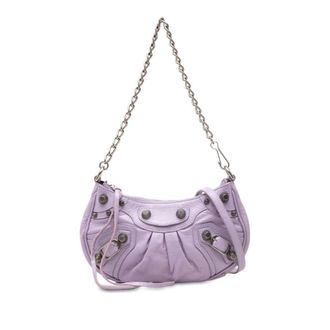 Balenciaga Pre-owned Balenciaga Mini Lambskin Motocross Le Cagole Satchel Ladies 7MHUIG01YLPCYJWQ