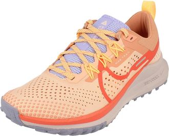 Nike Womens React Pegasus Trail 4 Trainers Pink - Size UK 6.5