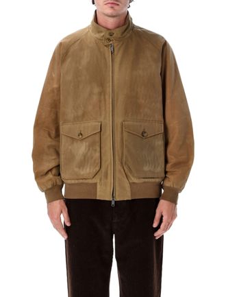 Baracuta Waxed G9 Water-Repellent Waxed Cotton Jacket
