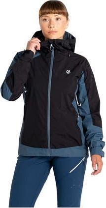 Dare 2B Traversing Waterproof Jacket in Black And Orion at Nordstrom, Size 10