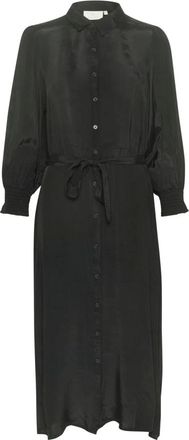 Kaffe Dames, Jurken, Zwart, Maat: M