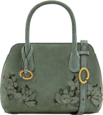 Oscar De La Renta Borsa tote mini - Verde
