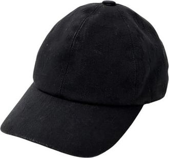 Louis Vuitton Vintage Accessories, unisex, Black, ONE SIZE, Pre-owned Vintage Cotton Hat