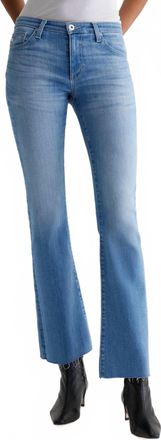 AG - Adriano Goldschmied Womens Angel Low Rise Boot Jeans In Nordic Sea