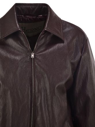 Herno Balloon Hem Jacket - Bordeaux