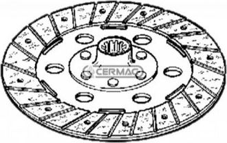 CARRARO Disco De Embrague R&iacute;gido Carraro Para Tractor Agr&iacute;cola 3400 Super Tiger 15199