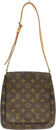 Louis Vuitton Musette Salsa Monogram Canvas Brown Canvas Handbag (Pre-Owned)