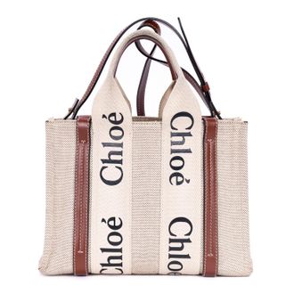 Chlo&eacute; Mini Woody Tote Mini schoudertas
