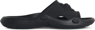 Versace zwarte rubberen pantoffels