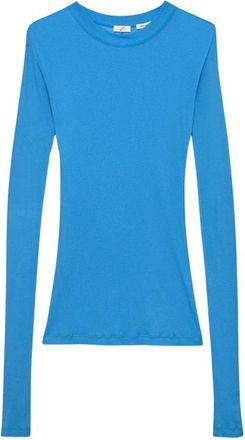 Bite Studios Jersey met lange mouwen - Dames - Longsleeves - Blauw - L - Katoen - Tops