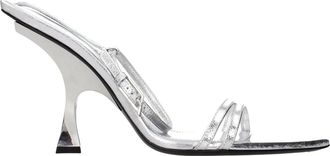 The Attico F86925 Sandaal - Dames - Schoenen - Grijs - Maat: 40 EU Leer