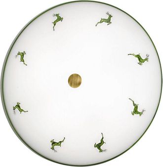 Kolarz Kolarz - Nonna - L&aacute;mpara De Techo Empotrada Con Dise&ntilde;o De Vidrio Estilo Caba&ntilde;a, Lat&oacute;n Antiguo, 4x E27