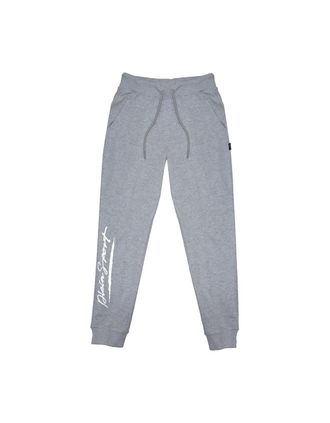 Philipp Plein Mens Plein Sport Large Signature Logo Grey Sweatpants - Size: 37/36/32/42/Regular