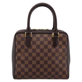 Louis Vuitton Brera Damier Brown Canvas Handbag (Pre-Owned)
