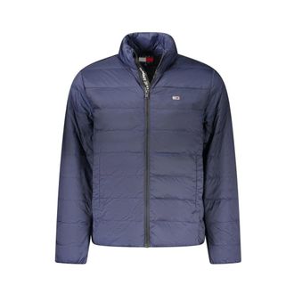 Tommy Hilfiger Stijlvolle Puffer Jacket - Heren - Winterjassen - Blauw - M - Leer - Jassen