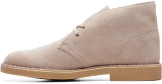 Clarks Premium Mens Desert Boot Evo, Sand Suede, 10 UK