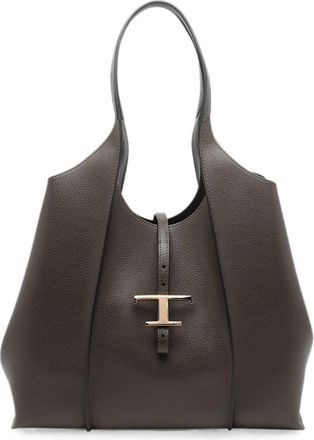 Tod's Tods Borsa tote media in pelle T Timeless