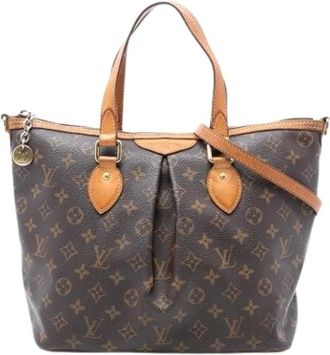 Louis Vuitton Pre-owned Tote Bags, female, Brown, Size: ONE SIZE Pre-owned Palermo PM Tote Bag