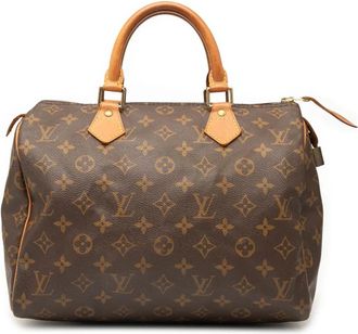 Louis Vuitton Borsa Speedy 30 Boston con monogramma 2001 - Marrone