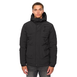 Duck and Cover Mannen Jelforth Jas (Zwart)