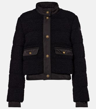 Moncler Blandy tweed down jacket
