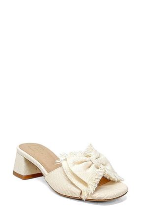 Shushop Francesca Block Heel Sandal in Bone at Nordstrom, Size 8.5