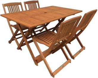 Habitat et Jardin Habitat Et Jardin - Comedor/sal&oacute;n De Jard&iacute;n Hongkong 4 - Marr&oacute;n Claro