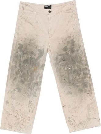 Enfants Riches Deprimes Straight Trousers - male - Enfants Riches D&eacute;prim&eacute;s - Straight Trousers - Beige - W32 - Trousers