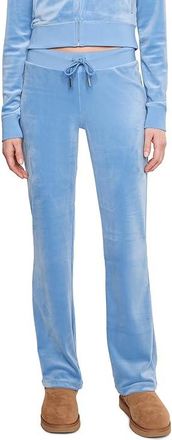 Juicy Couture Og Bling Track Pants Womens Clothing Granada Sky : LG (US 10-12) 32, Polyester/Spandex