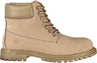 Lumberjack River 2 Veterlaarzen - Dames - Veterlaarzen - Beige - 38 EU - Leer - Schoenen