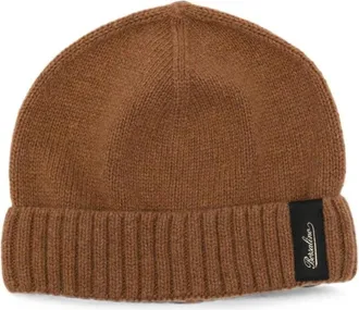 Borsalino Berretto in Cashmere - - Accessories - Donna - Marrone - ONE SIZE