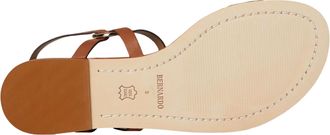 Bernardo Henre Haircalf Natural Leopard / Luggage HENRE-HAIRCALF Womens
