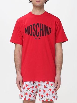 Moschino T-shirt in cotone con logo Moschino Couture
