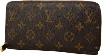 Louis Vuitton Brown Long Wallet (Bi-Fold) (Pre-Owned)