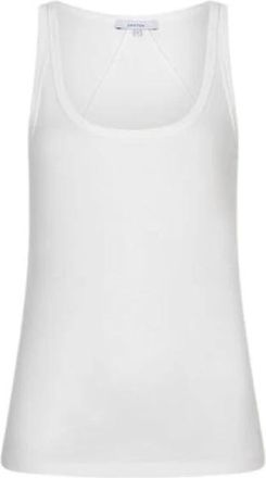 Dante6 Cobee Tank Top - Dames - Tops zonder mouwen - Wit - XS - Katoen - Tops
