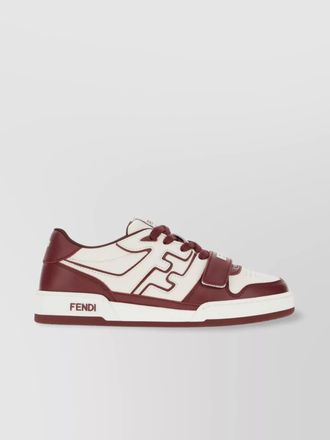 Fendi leather low-top sneakers