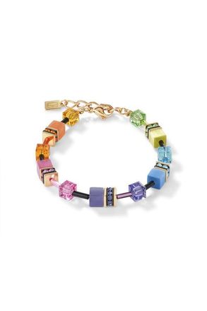 Coeur de Lion Geocube Rainbow Bracelet in Multicolor at Nordstrom, Size 8.5