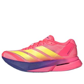 adidas (WMNS) adidas Adizero Boston 13 Solar Turbo Frozen Lemon Indigo HP4284