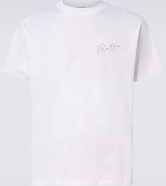 Valentino Logo cotton jersey T-shirt