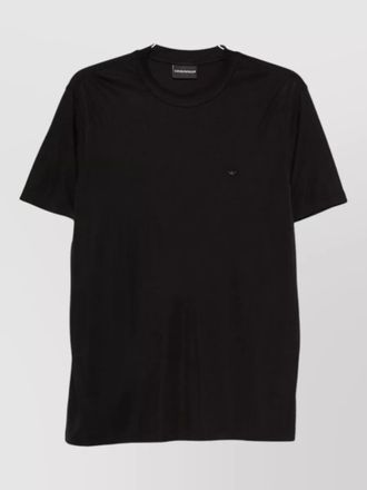 Emporio Armani silk blend short-sleeve t-shirt