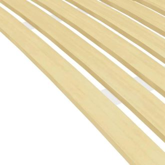 Berkfield Home Slatted Bed Base with 24 Slats 120x200 cm in Light Tan