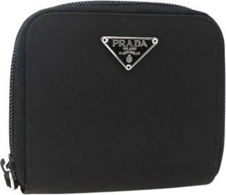 Prada Pre-owned Wallets, female, Black, Size: ONE SIZE Pre-owned Vintage Wallet