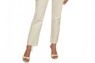 L'agence Milana Low-Rise Stovepipe Jean In French Vanilla Cream