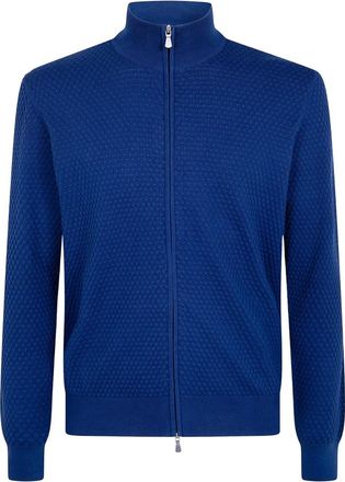 Gran Sasso Cardigans - Heren - Vesten - Blauw - 2XL - Truien & Vesten